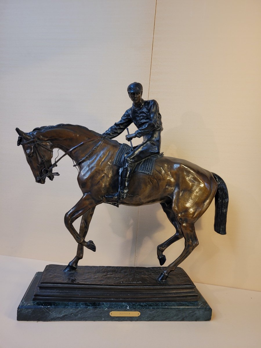 Bronze-le Grand Jockey-isidore Bonheur-vers 1890-photo-2
