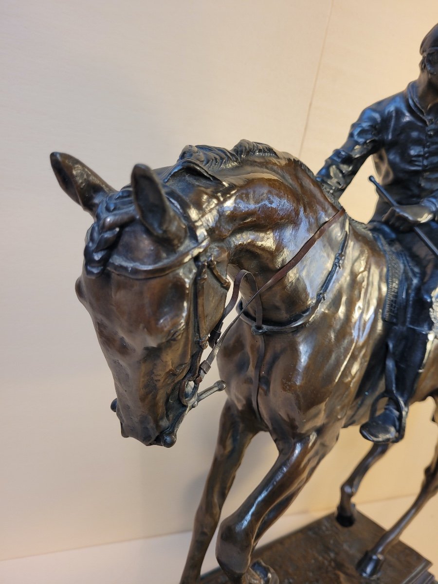 Bronze-le Grand Jockey-isidore Bonheur-vers 1890-photo-3