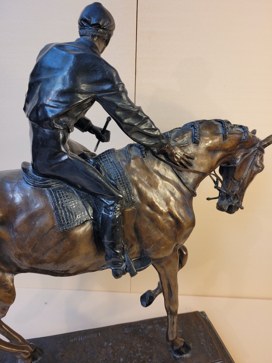 Bronze-le Grand Jockey-isidore Bonheur-vers 1890-photo-5