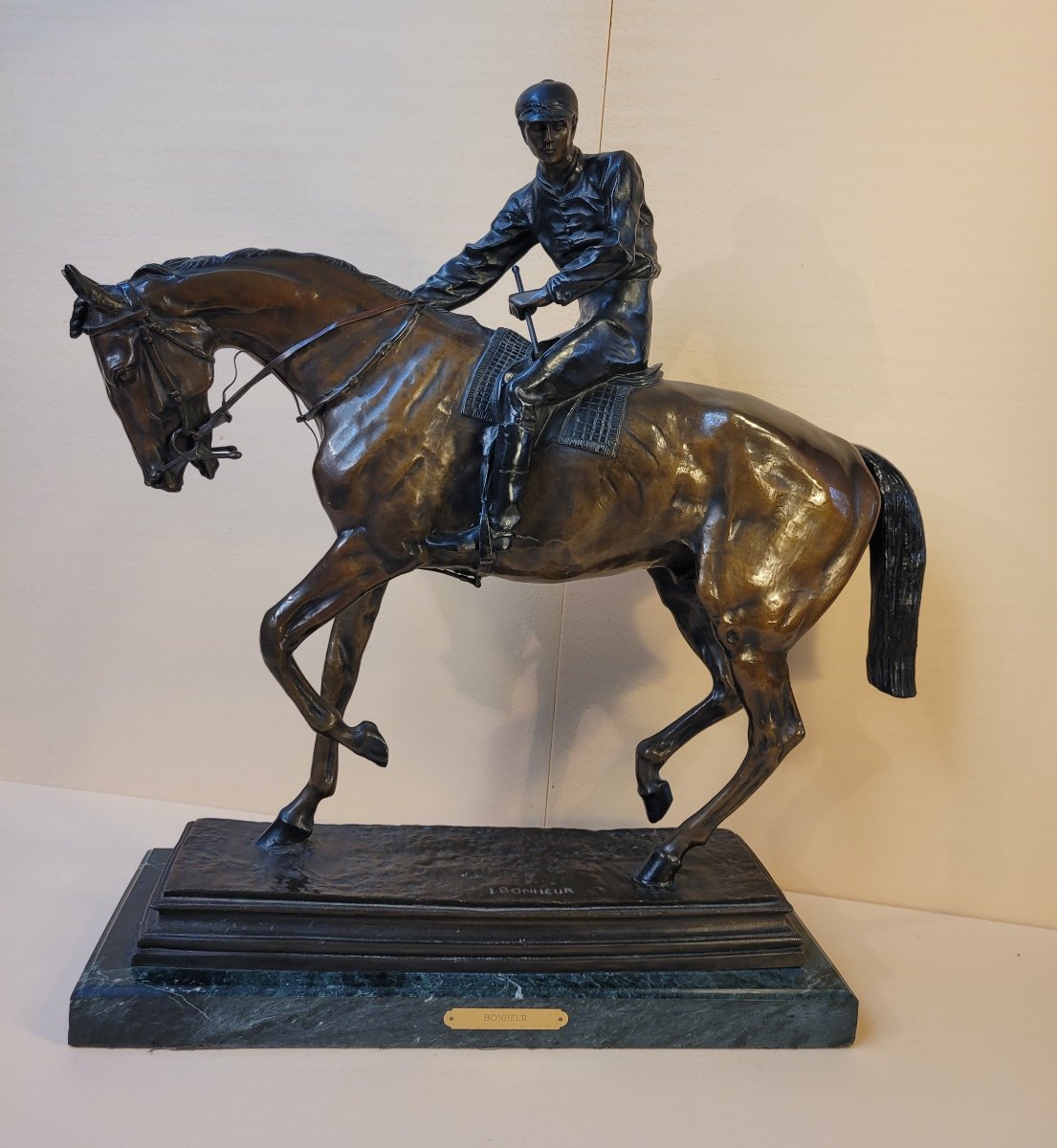 Bronze-le Grand Jockey-isidore Bonheur-vers 1890