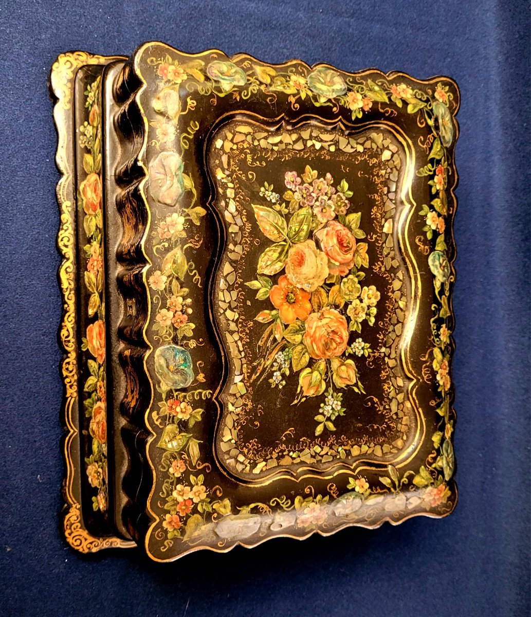 BOITE- EN CARTON BOUILLI NOIRE-NAPOL&Eacute;ON III-photo-2