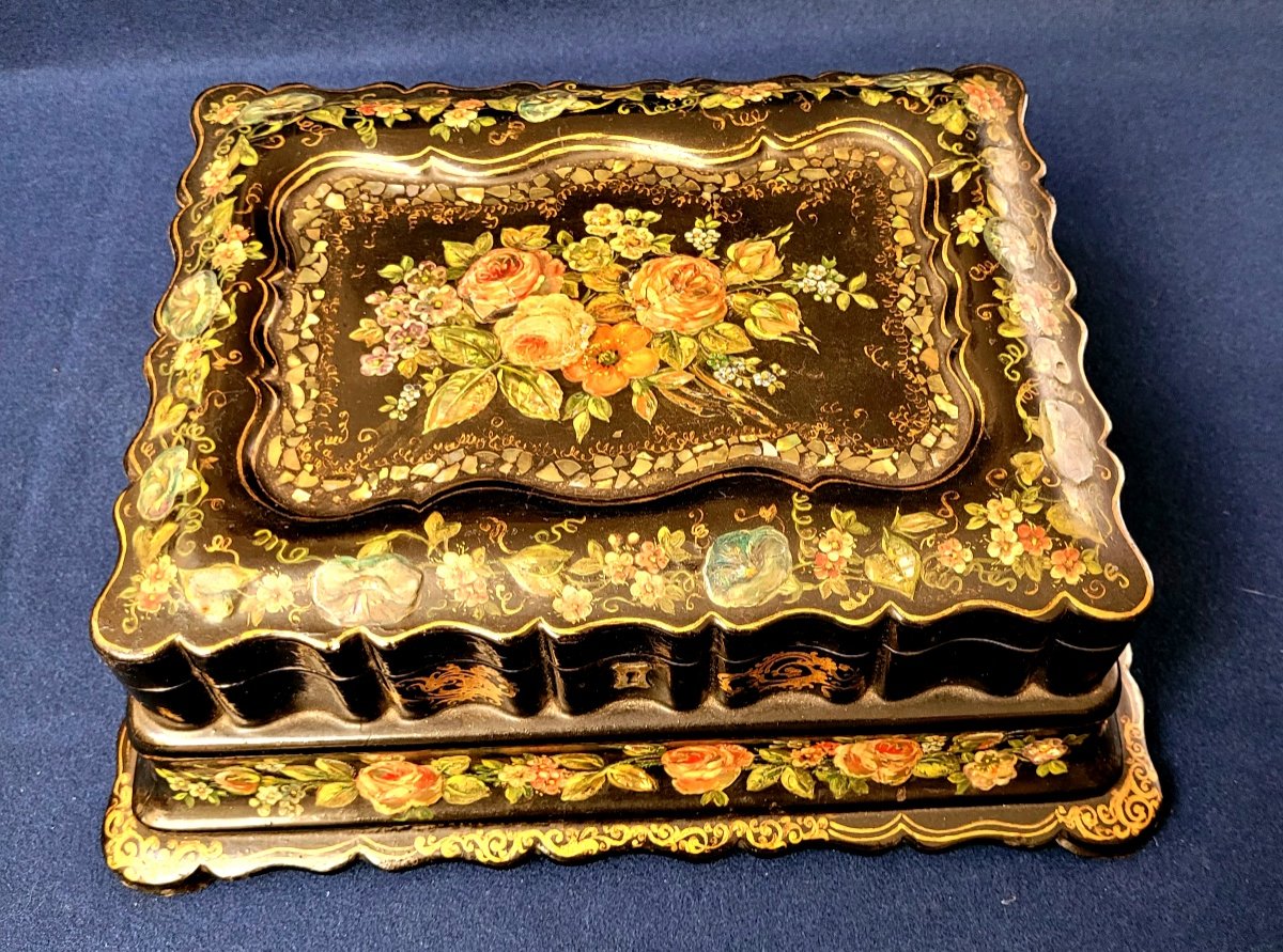 BOITE- EN CARTON BOUILLI NOIRE-NAPOL&Eacute;ON III-photo-4