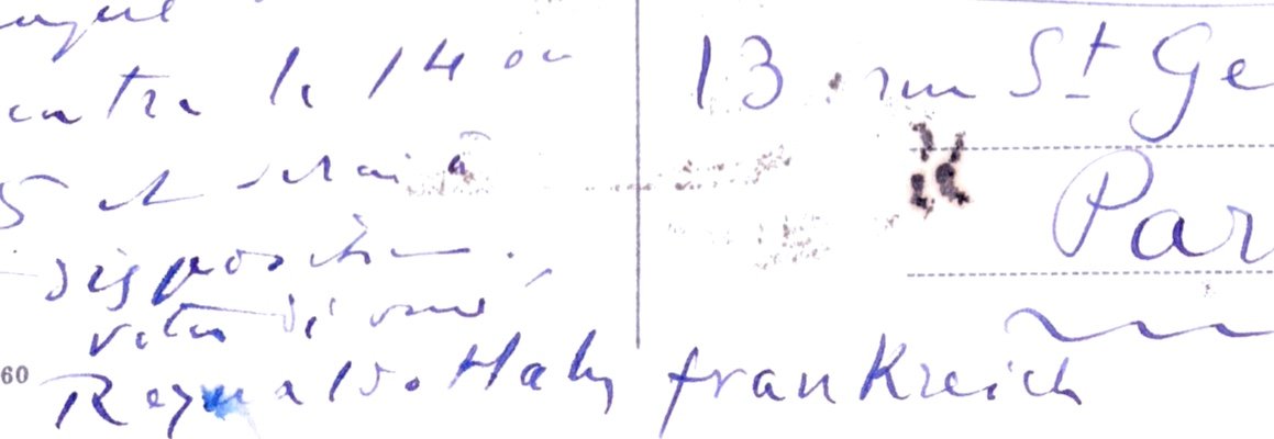Proa13-reynaldo Hahn-signed Autograph Postcard-1936-photo-3