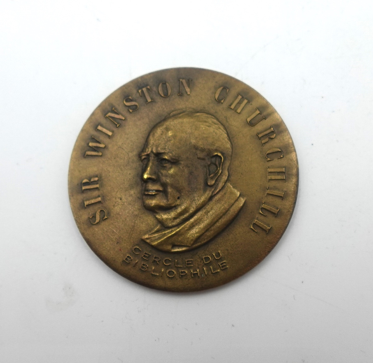 Sir Winston Churchill Medal - Cercle Du Bibliophile