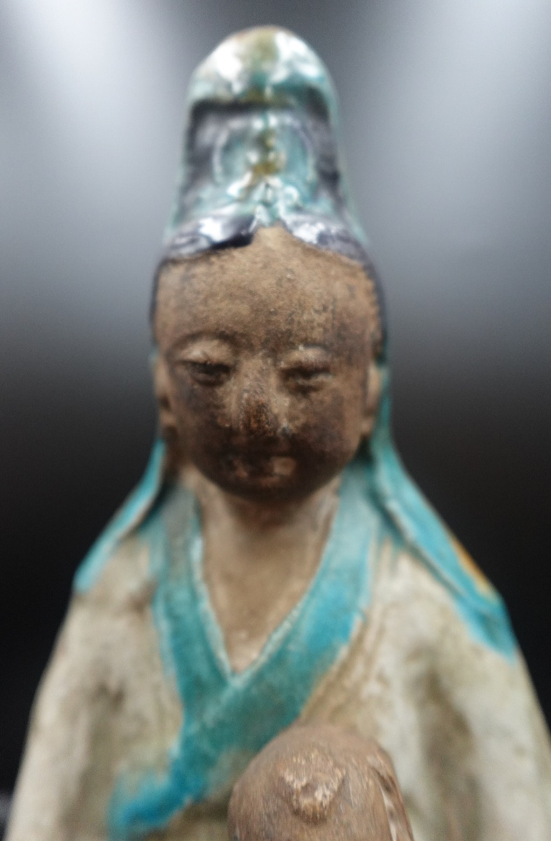 Chine, fin de la dynastie Ming - Guanyin à l’Enfant-photo-2