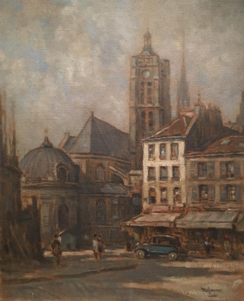 Louis Willaume (1874-1949), Saint-laurent Church In Paris