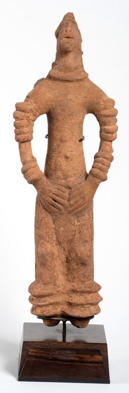 Bankoni Culture Mali 15th / 16th Century - African Hunter With His Quiver