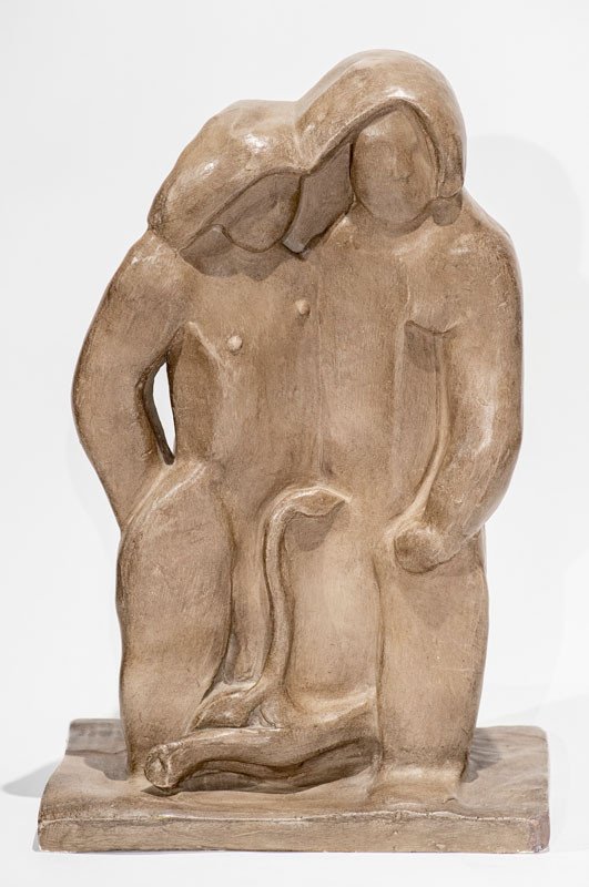 Joseph Csaky (d'après) – Adam Et Eve : Oeuvre Signée Tirage 1 Sur 7 c. 1930