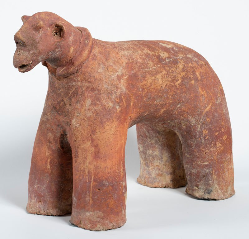 Tenenkou Culture Mali 12th To 16th Century - Thermo-luminescence Test : Zoomorphic Sculpture