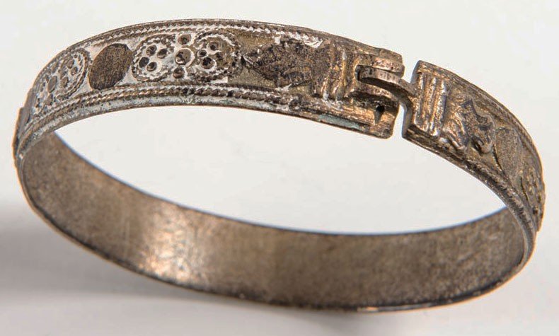 Berber Chaoui Bracelet - Aurès, Algeria, 20th Century-photo-2