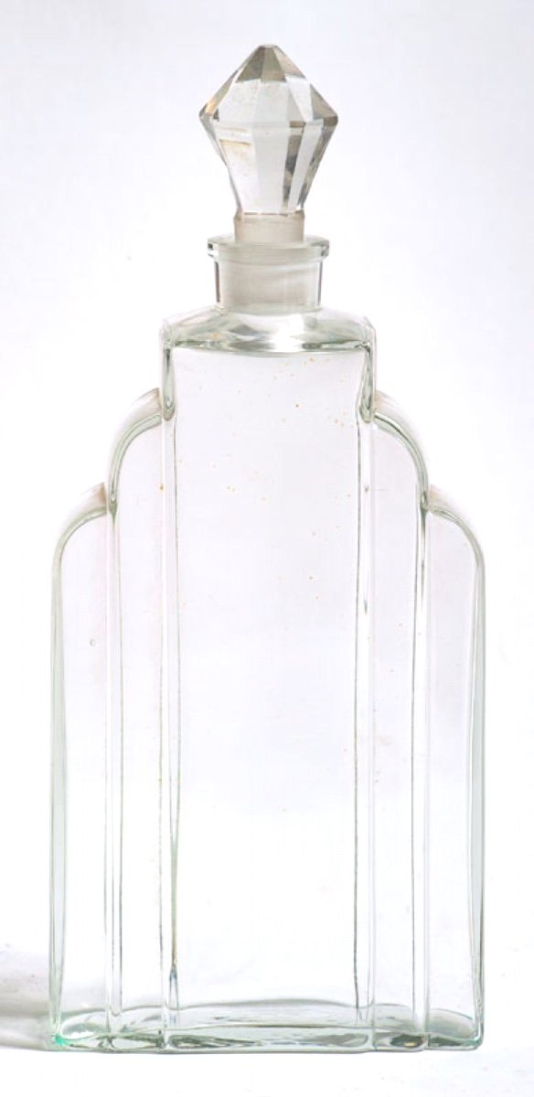 Carafe From The 1930s With Degrees - Art Deco