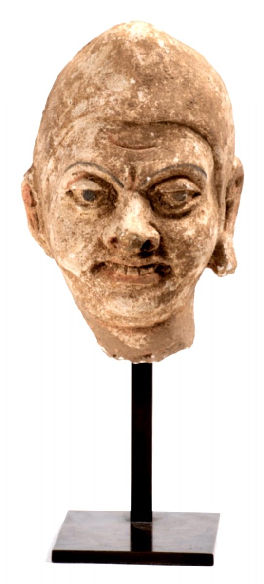 Pakistan - Gandhara Culture 3rd Century - 6th Century: Worshiper Or Smiling Warrior