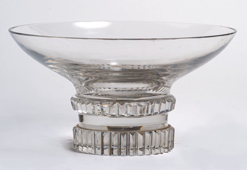 Jean Sala Pour Saint Louis C. 1935 - Coupe En Cristal.-photo-1