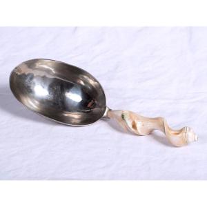 20th Century School - Serving Spoon With Shell Handle