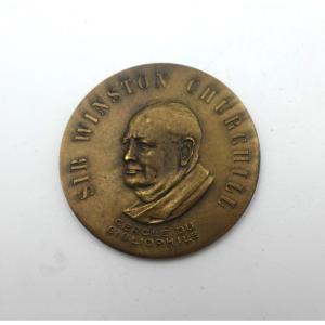 Sir Winston Churchill Medal - Cercle Du Bibliophile