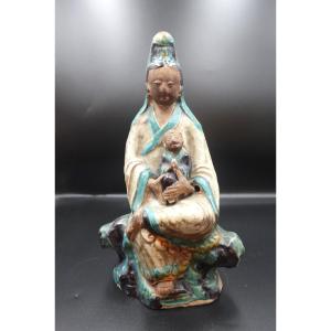 Chine, fin de la dynastie Ming - Guanyin à l’Enfant