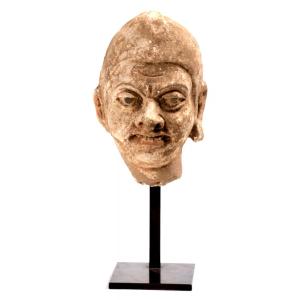 Pakistan - Gandhara Culture 3rd Century - 6th Century: Worshiper Or Smiling Warrior