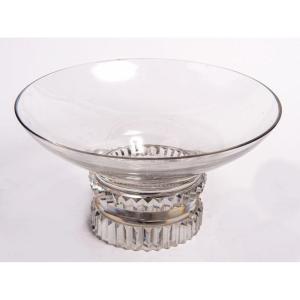 Jean Sala For Saint Louis C. 1935 - Crystal Cup.