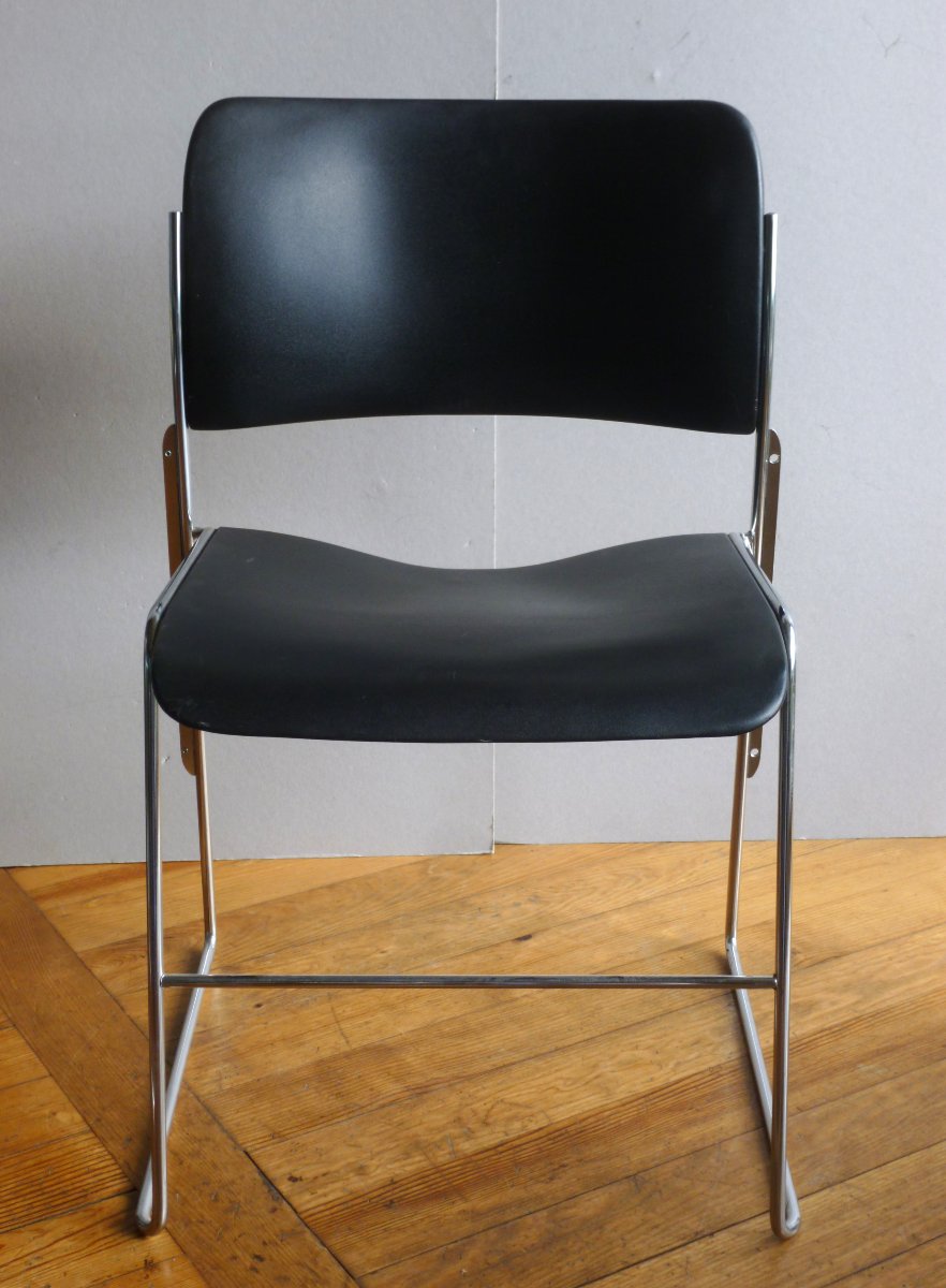 Chaises Modèle GF40/4 de David Rowland, 1970s, Set de 2-photo-1