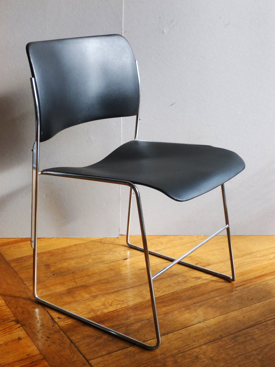 Chaises Modèle GF40/4 de David Rowland, 1970s, Set de 2-photo-2