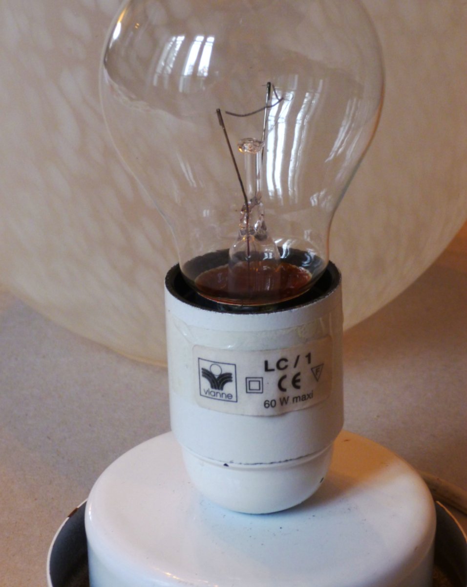 Egg Lamp, Vianne Glassworks, 1970s/80s-photo-2