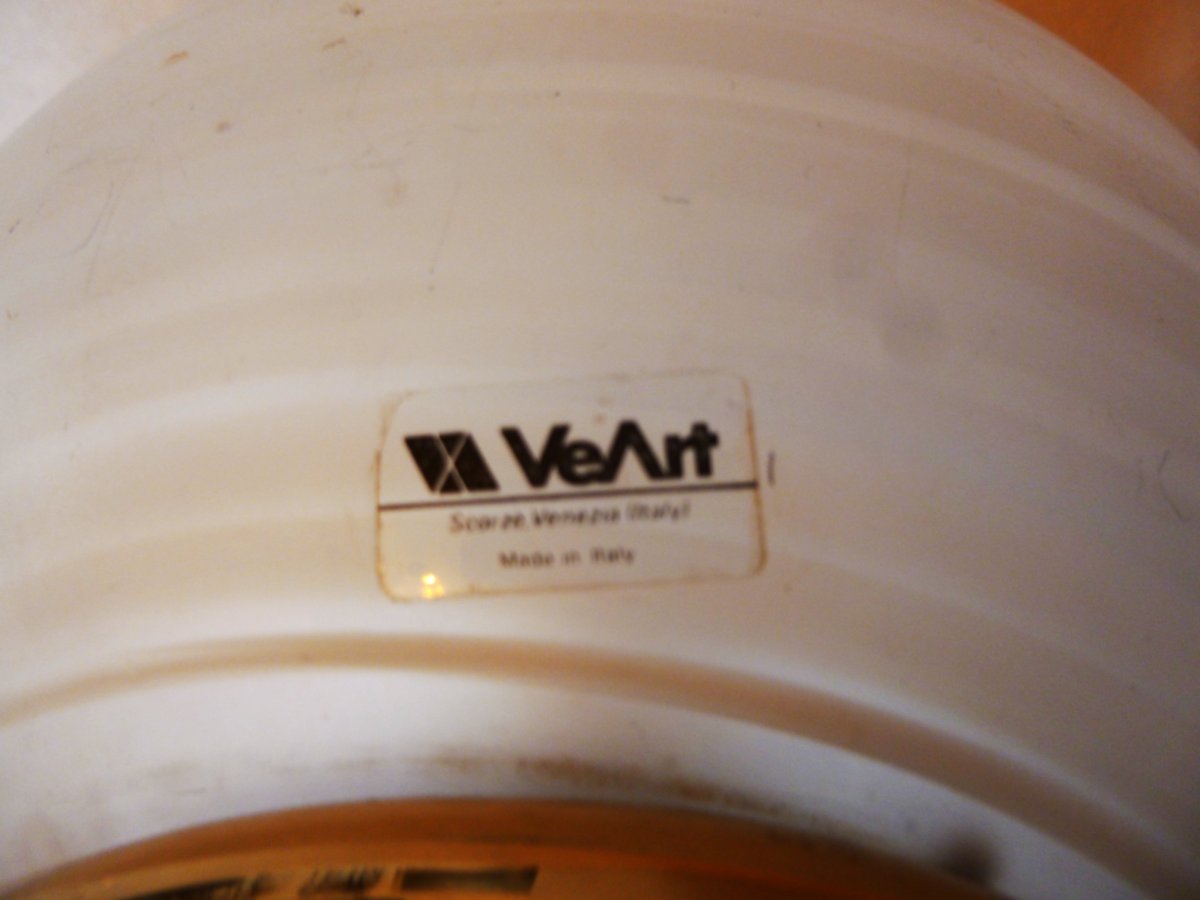 Lampe Giove, design Ludovico Diaz De Santillana, pour VeArt, Murano années 1970-photo-3