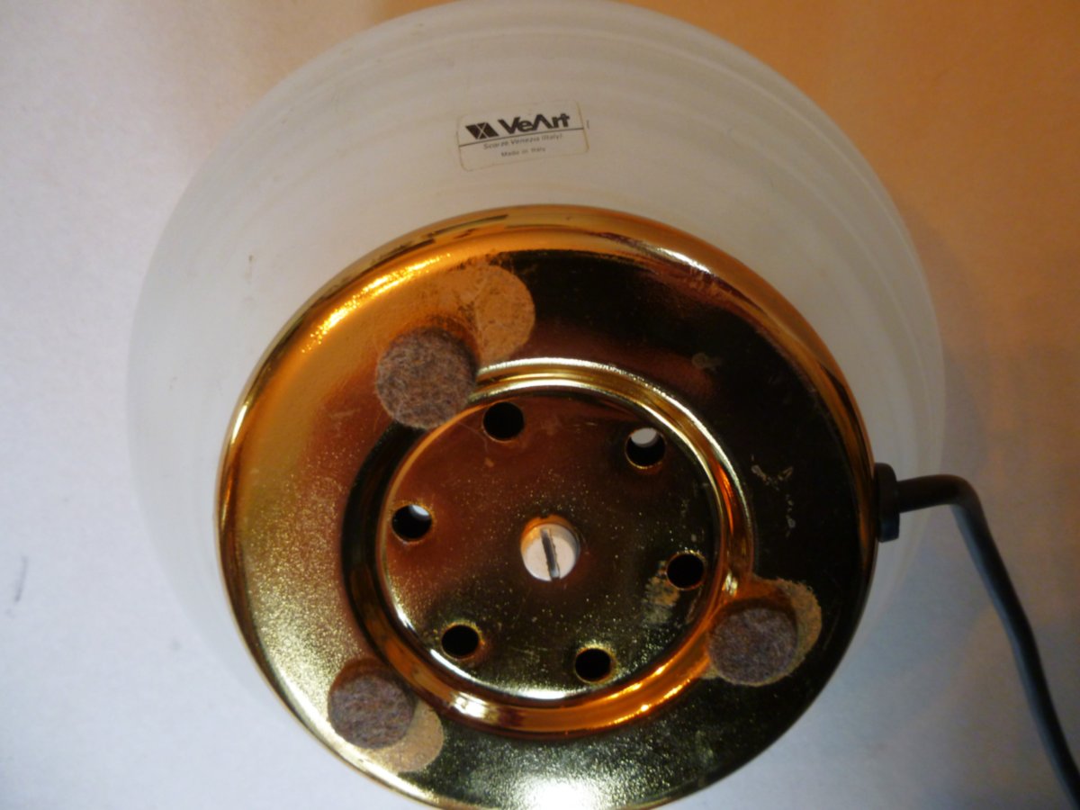 Lampe Giove, design Ludovico Diaz De Santillana, pour VeArt, Murano années 1970-photo-5