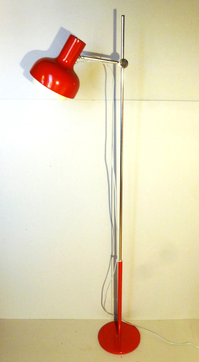Lampadaire par Josef Hurka pour Napako, Ex-Tchécoslovaquie, 1960s