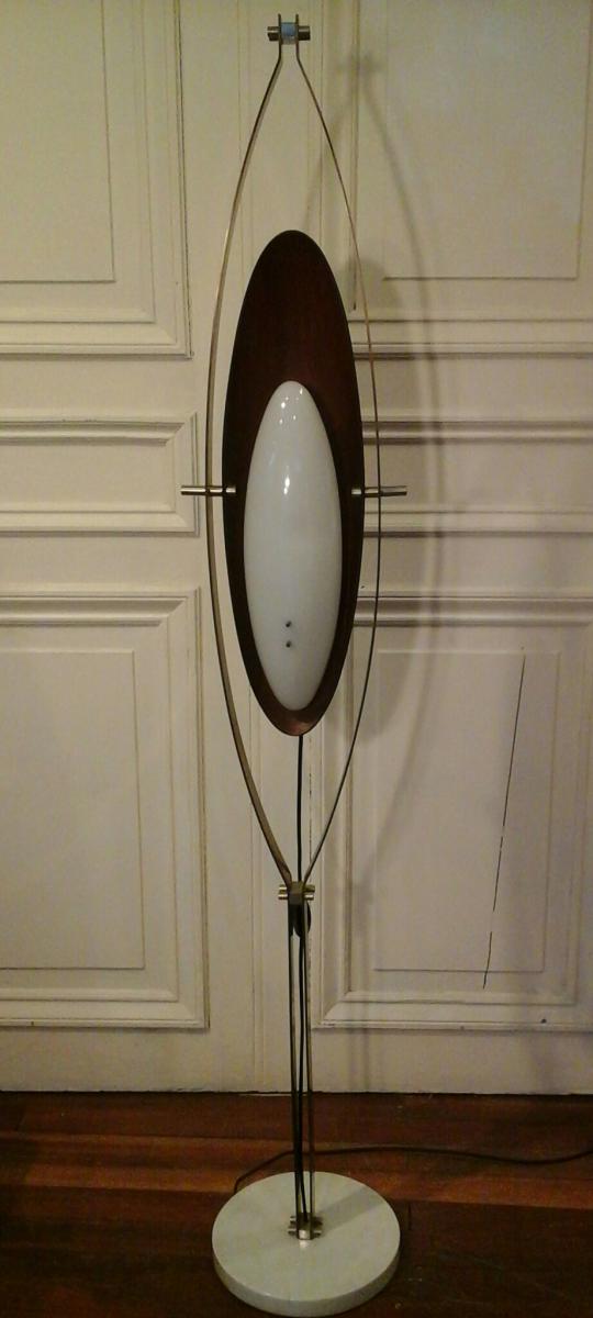 Lampadaire Reggiani Italie 1960