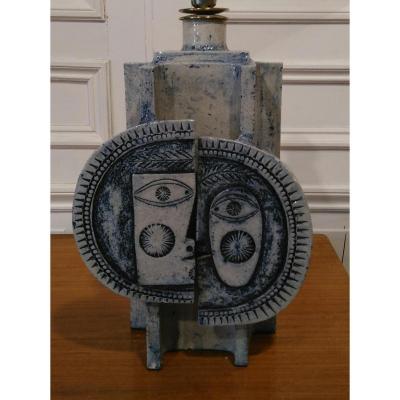 Capron Lamp Glazed Stoneware