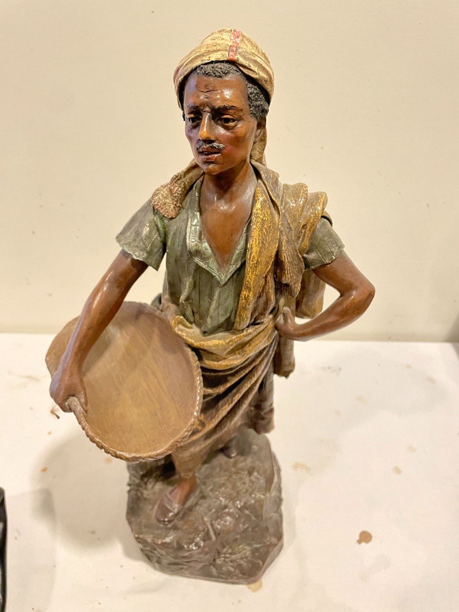 Terracotta Statue Orientalist Man