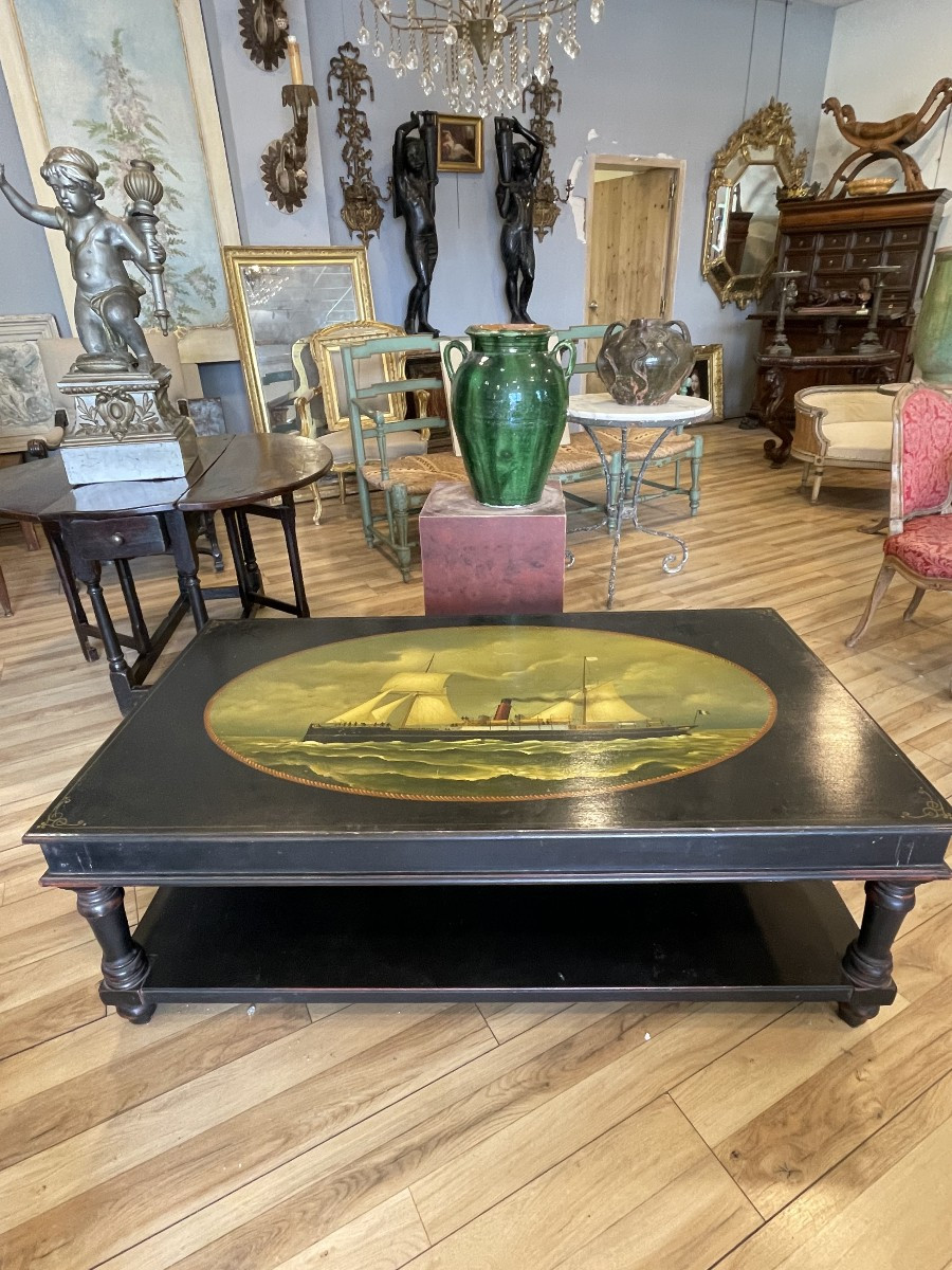 Decorative Coffee Table From The 1990s-photo-1