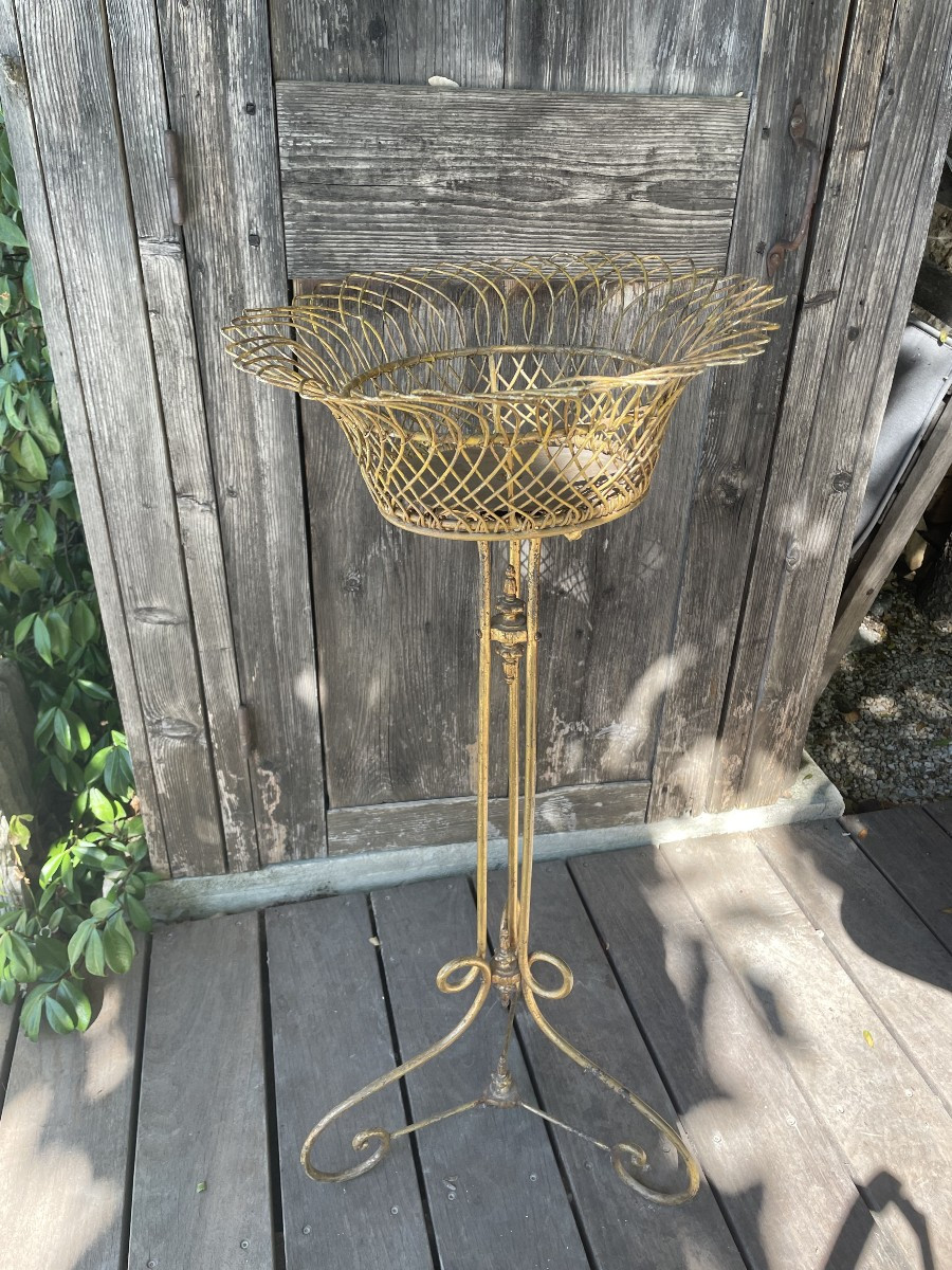 1940s Iron Planter-photo-3