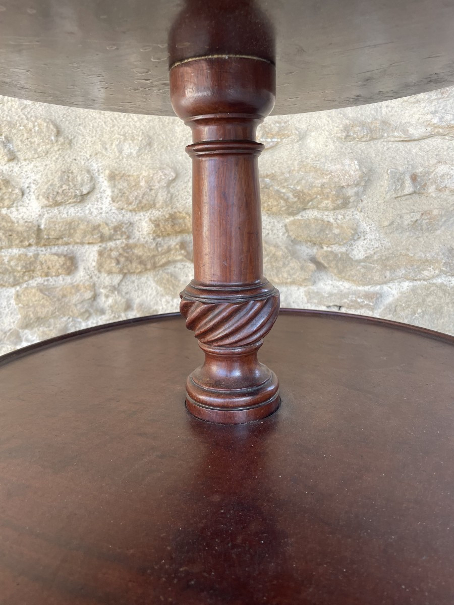 Etagère Anglaise en Acajou époque  XIX éme -photo-2