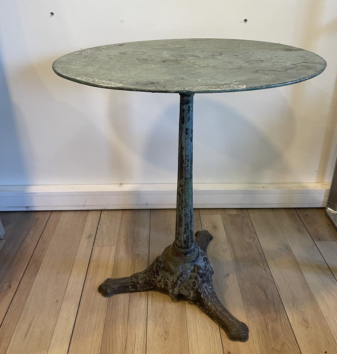 Guéridon  de Jardin époque XIX ème en fonte