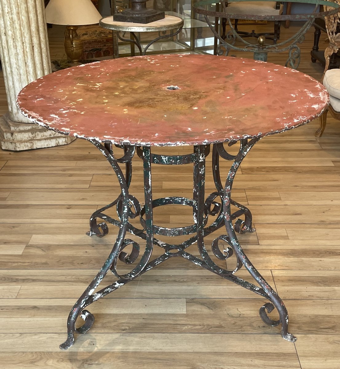 19th-century Arras Garden Table 