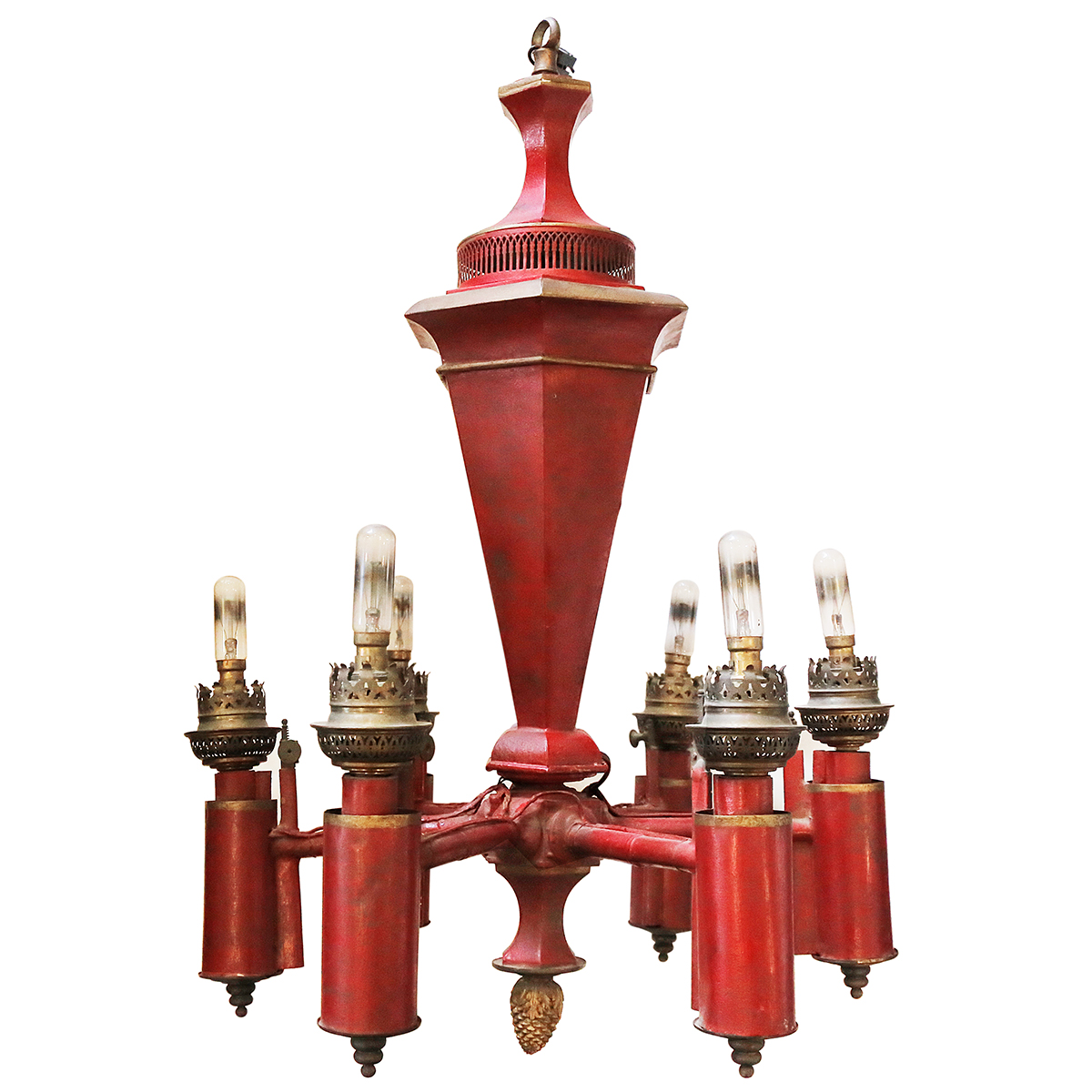 Lustre En Tole Années 40
