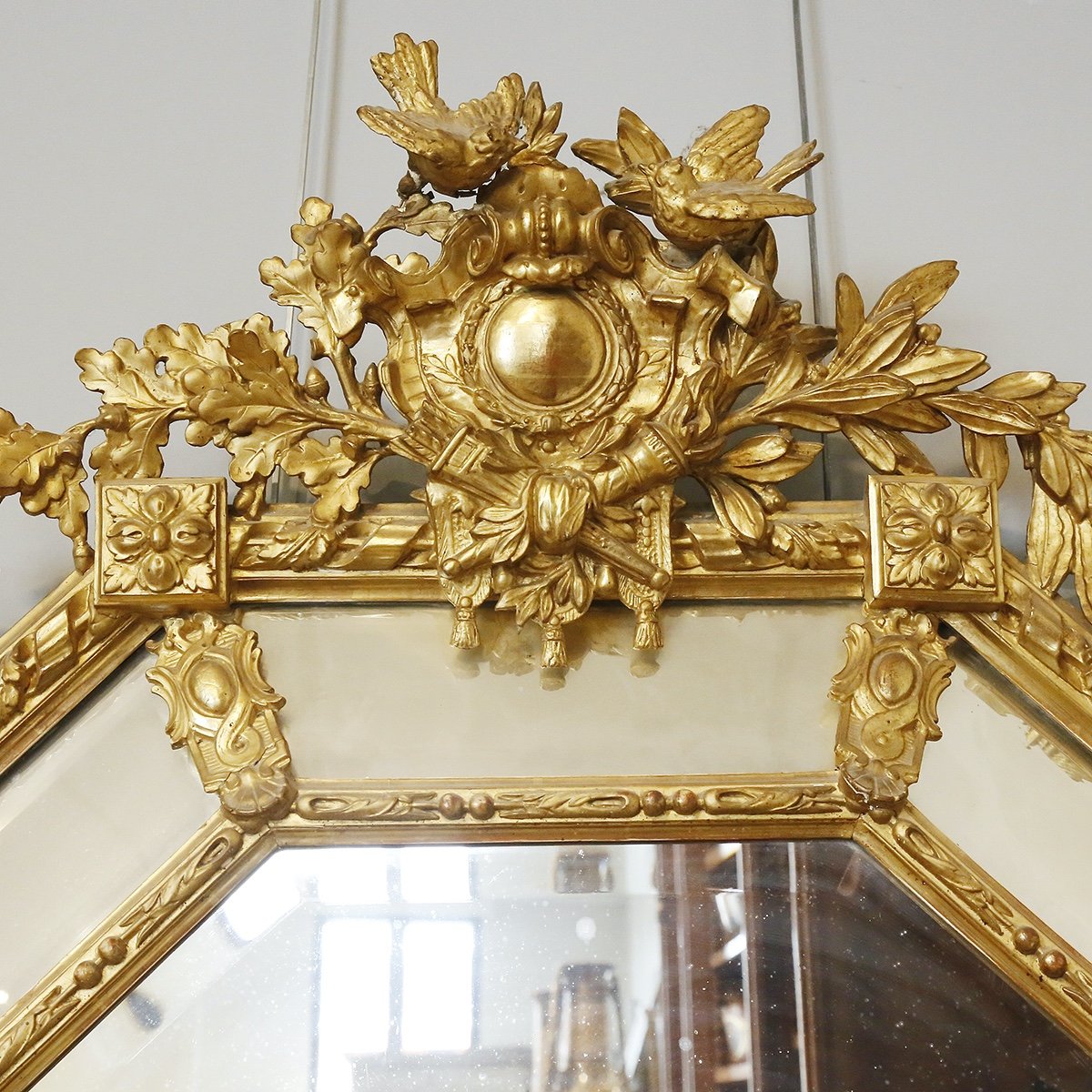 A Large Napoleon III Mirror-photo-2