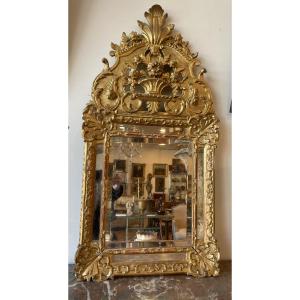 Gilded Wood Mirror Regency Period XVIII Century