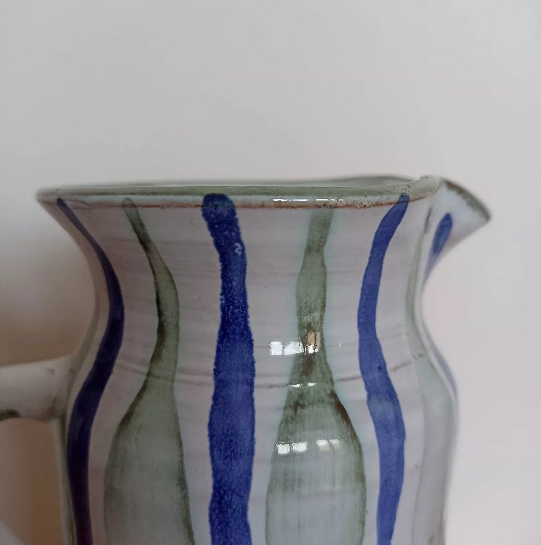 Ceramic Pitcher From The Auguste Workshop -photo-2