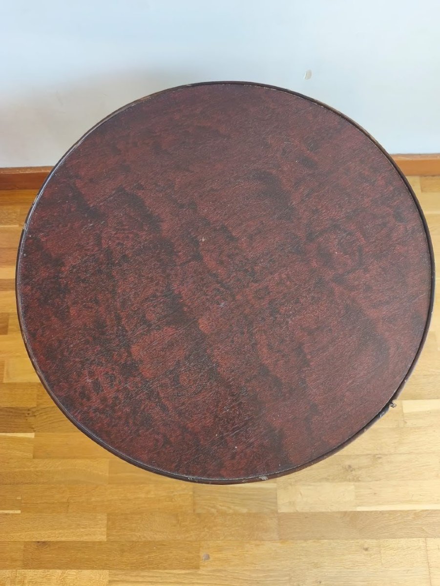 Gueridon Attributed To Jacques Adnet -photo-2