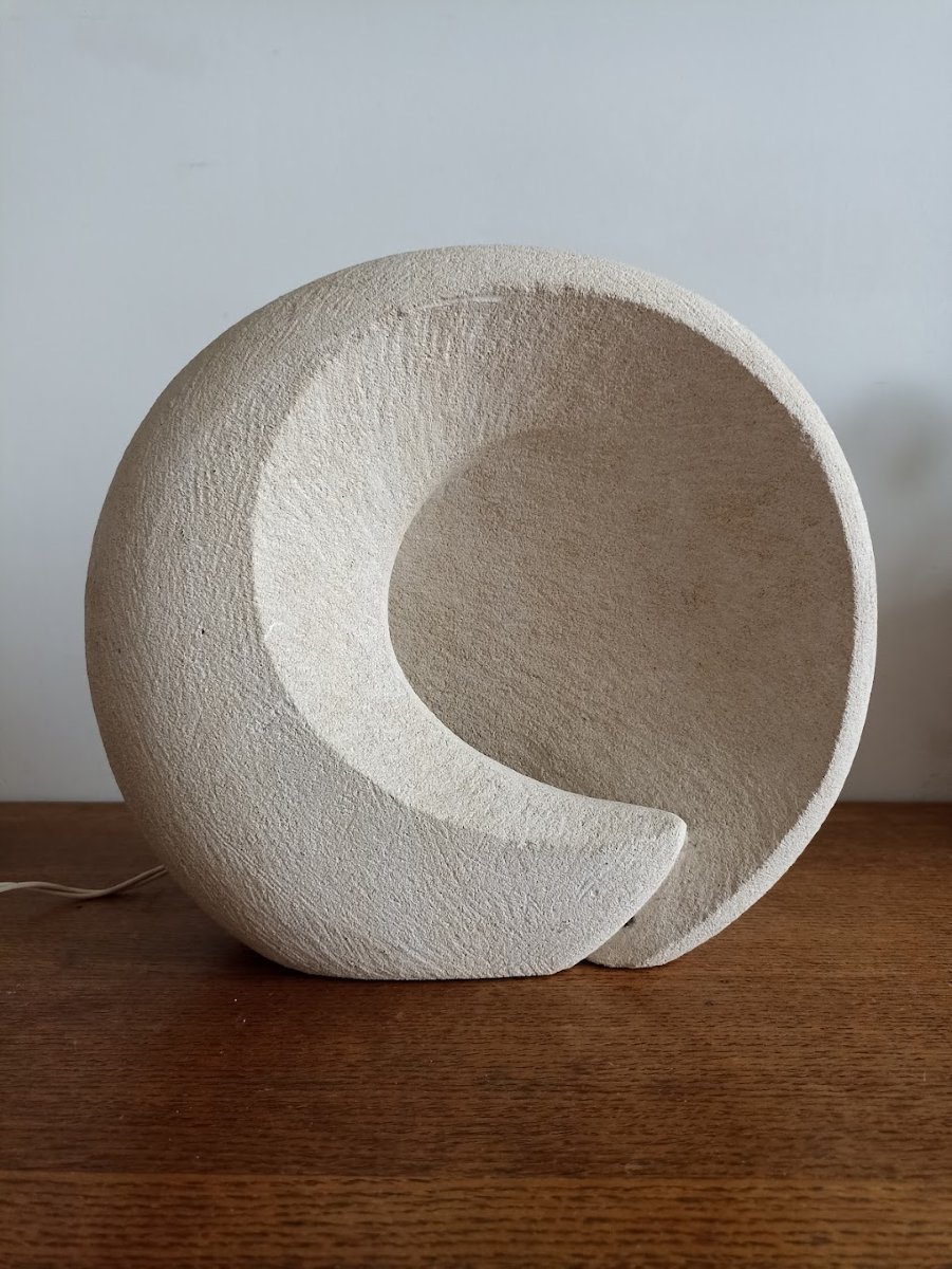 70s Stone Lamp-photo-2
