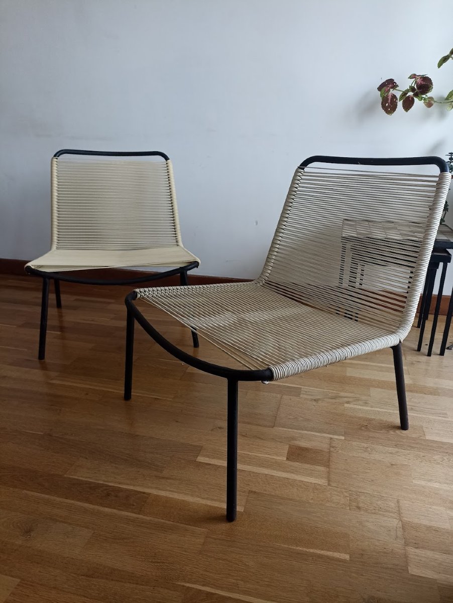 André Monpoix paire de chauffeuses 151 -photo-2