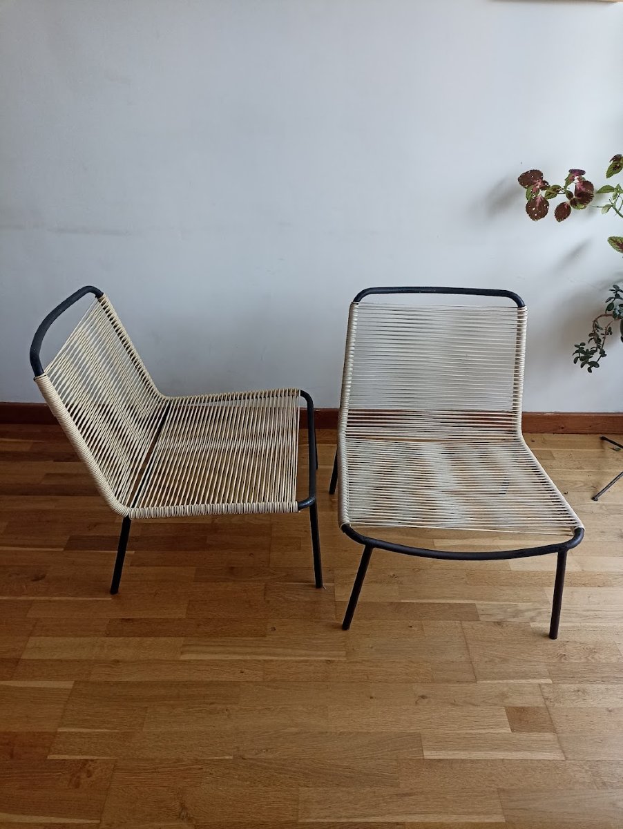 André Monpoix paire de chauffeuses 151 -photo-4