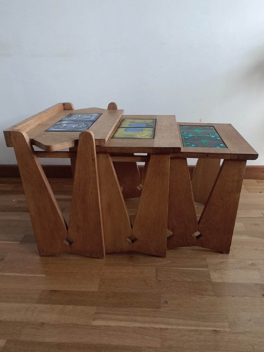 Guillerme And Chambron Nesting Tables -photo-3