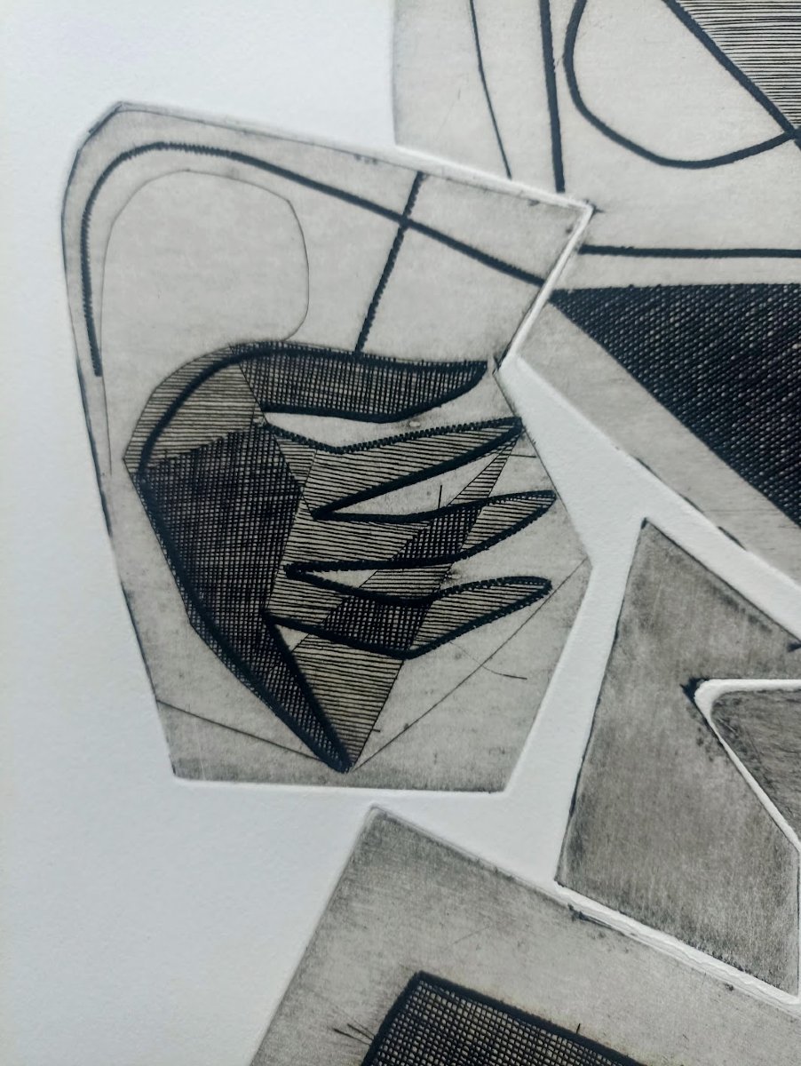 Eau forte de Henri Georges Adam -photo-2