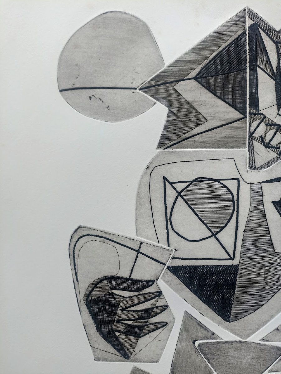 Eau forte de Henri Georges Adam -photo-4