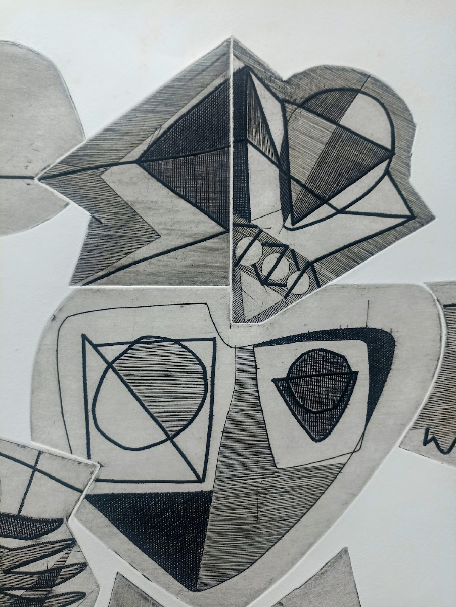 Eau forte de Henri Georges Adam -photo-1