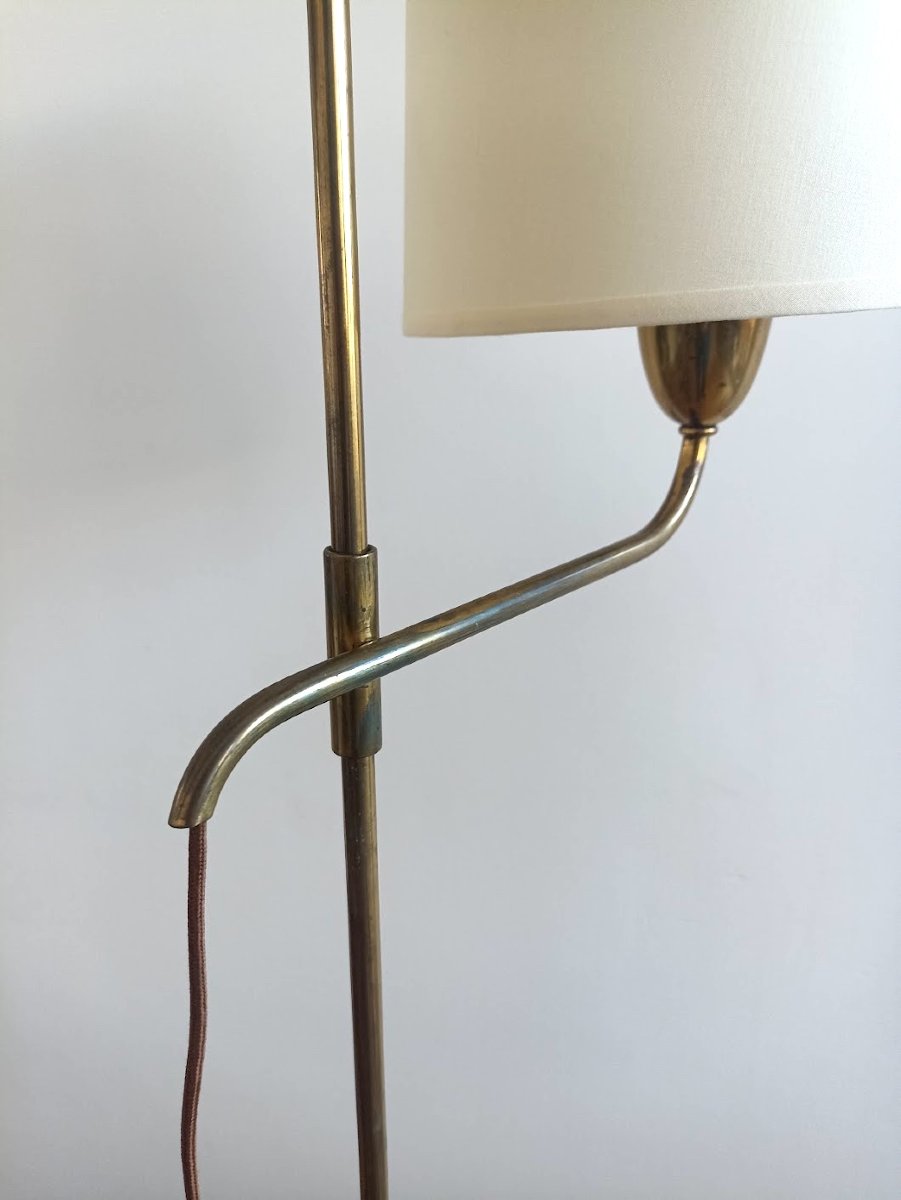 Lampadaire en laiton des années 70 -photo-2
