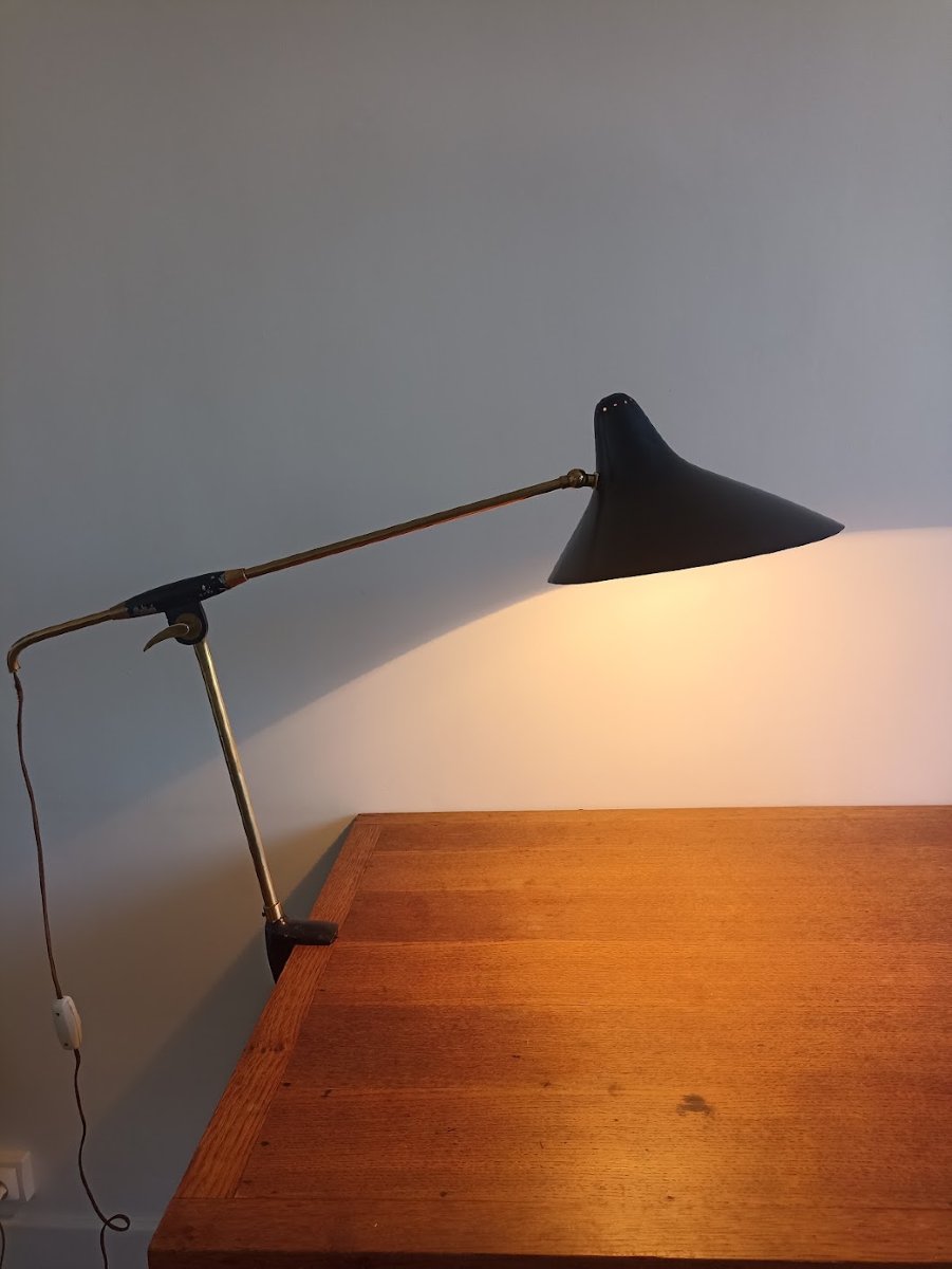 Desk Lamp By Svend Aage Holm Sørensen, 1950s-photo-2